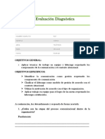 Evaluacion Diagnostica Alternativa Técnicas de Trabajo en Equipo y Liderazgo.