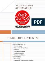 UPPC UPCAT Tutorials 2020 Math Part 2