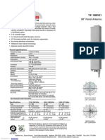 88° Panel Antenna: General Specifications