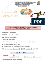 Calculos para El Curso de Nutricion