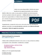 Principais Falacias Formais