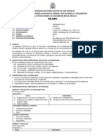 Metalurgia Fisica - Silabo