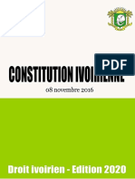 La-Constitution-Ivoirienne-2016 - ED 2020 - Comp