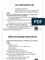 Branch Instructions (2) : Refilled. Writing PC-4 Into The LR of The Current Bank