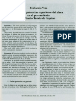 Sobre Las Potencias Superiores Del Alma en El Pensamiento PDF