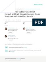 Flexural Behavior and Serviceability of Normal-And High-Strength Concrete Beams Reinforced With Glass Fiber-Reinfor...