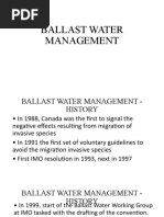 Ballast Water Management