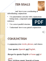 Conjunctions