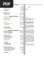 Thomas Frank's Budget Modeler Template!