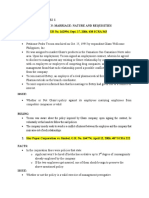 Module 5: Marriage: Nature and Requisities 1. Duncan vs. Glaxo, GR No. 162994, Sept. 17, 2004, 438 SCRA 343 Facts