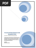 Plan Estrategico de Marketing