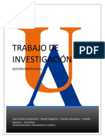 Trabajo de Investigación GESTIÓN EMPRESARIAL