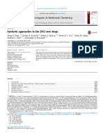 Synthetic Approaches To The 2012 New Drugs