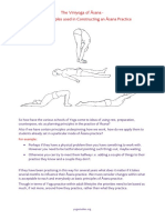 The Viniyoga of Āsana - 3. The Principles Used in Constructing An Āsana Practice