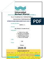 Caso Clinico 3 de Interacciones Medicamentosas