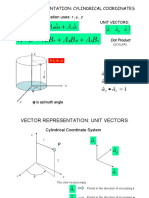 Cylindrical Coordinate System F