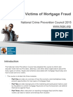 Part One - New Trends in Mortgage Fraud Final Curriculum