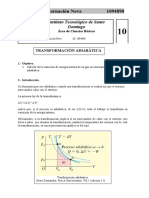 Tarea y Practica 10 Transformacion Adiabatica