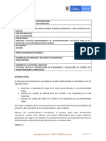 Actividad Práctica de Identificación de Polaridades y Realización de Acoples en Transformadores Monofásicos