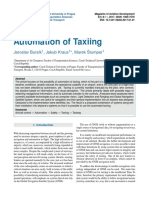 Automation of Taxiing: Jaroslav Burs Ik, Jakub Kraus, Marek Stumper