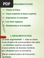 Cours Argumentation 1