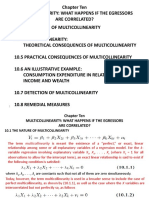 CH 10 MULTICOLLINEARITY WHAT HAPPENS IF THE EGRESSORS ARE CORRELATED