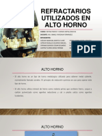 Refractarios en Alto Horno - Grupo2