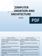 Computer Organization and Architecture