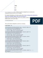 2A. Verify Multipath Devices:: 2. Configure Luns For Asm