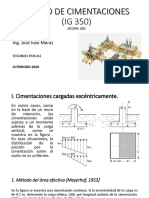 Contenido - 1 - Cimentaciones Cargadas Exentricamente - PDF