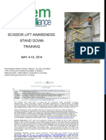 Scissor lift-Aerial-lift-Training-awarness Training