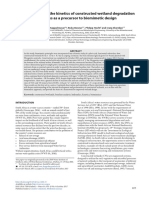 Investigation Into The Kinetics of Constructed Wetland Degradation Processes As A Precursor To Biomimetic Design