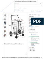 Carrito Compras Diablito Mandado Plegable Supermercado Med - $ 849.00 en Mercado Libre