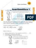 Ficha de Actividades de Criptoaritmética Sexto de Primaria PDF