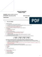 Prueba 1 Analisis Financiero