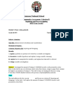 Chemistry Lab Report