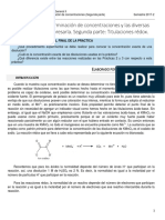 Práctica 04. Determinación de Concentraciones y Las Dversas Maneras de Expresarla. Segunda Parte Titulaciones Rédox PDF