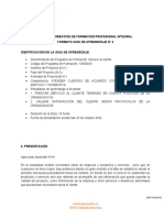 Guía - #4 Servicio Al Cliente - 2223970