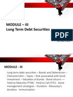 Module - Iii Long Term Debt Securities: Ms. Alfia Thaha