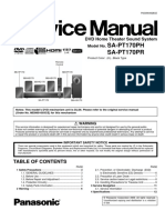 Panasonic Sa-Pt170ph PDF