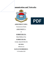 Data Communication and Networks: Assignment Topic