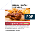 Las 5 Mejores Recetas Con Cuy Peruano