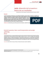 Gasometría Arterial. Interpretación Básica de Sus Resultados y Obtención de La Muestra Rev Med MD 2011