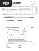 Examen Parcial QX Organica Ii Cardenas