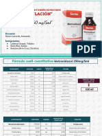 ETAPA 2 (Equipo 2) - (Grupo 1) - (Metronidazol) - (Suspensión Oral)