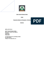 Syllabus Booklet-PGDMM (2010-2012)