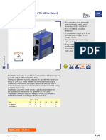 Series 9721/13-11.4: Media Converter FX Op Is / TX SC For Zone 2