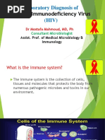 Human Immunodeficiency Virus: Laboratory Diagnosis of (HIV)