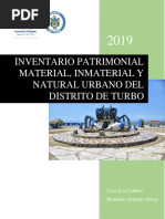 Inventario de Bienes Patrimoniales Urbanos Del Distrito de Turbo