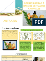 Loción Capilar A Base de Extractos Naturales